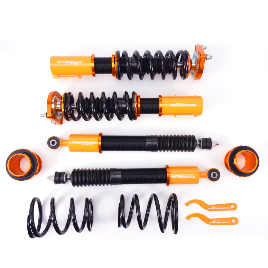 geschikt voor Ford Mustang 4th 94-04 Adjustable Height + Mounts QZTU Tuning Schroefsets Kits Lowering Kit