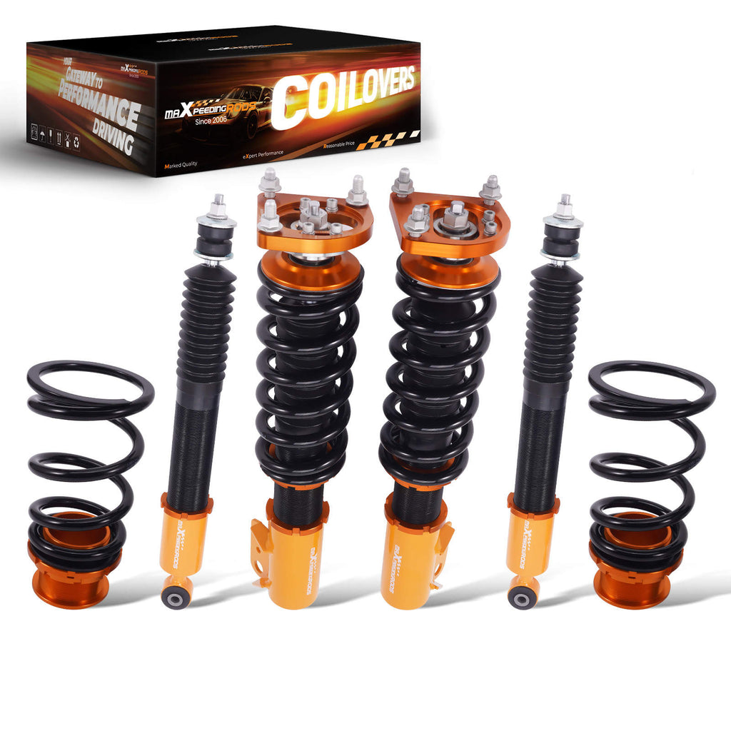 Coilovers Kits compatible for Ford Mustang GT 4.6L 4th 94-04 Adj. HeightMounts Shocks 1999