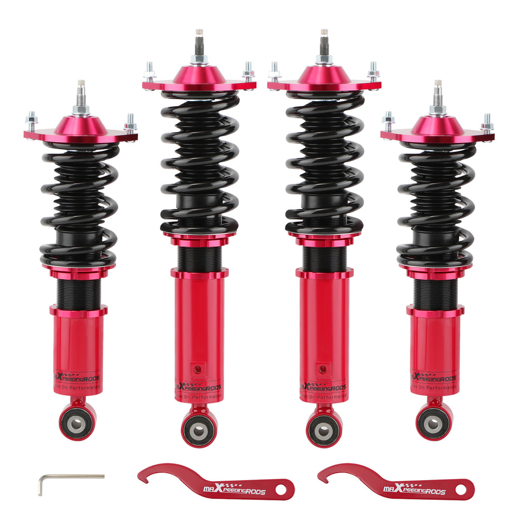 geschikt voor Mazda MX5 MK1 NA Miata Ophanging 1989-2005 24 Damper Adjustable Schroefsets Lowering Kit