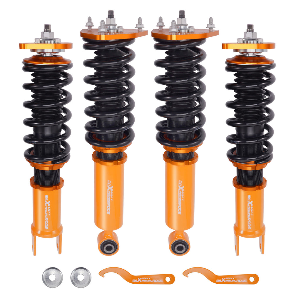 geschikt voor NISSAN 370Z Z34 G37 Shocks Adjustable Height Racing Schroefsets Ophanging Kit 2008 2009 Lowering Kit