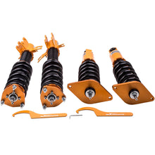 Laad de afbeelding in de galerijviewer, geschikt voor Nissan Sentra B15 2000 - 2006 24 Ways Lowering Coil Spring Shocks Kit Schroefsets
