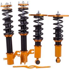 Laad de afbeelding in de galerijviewer, geschikt voor Nissan Sentra 00-06 Shocks Adj. Height Schroefsets Ophanging Coil Spring Kits Lowering Kit