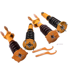 Laad de afbeelding in de galerijviewer, Complete combinés filetés Kit compatible for Porsche Cayenne 02-10 Amortisseur suspension Springskit d'abaissement