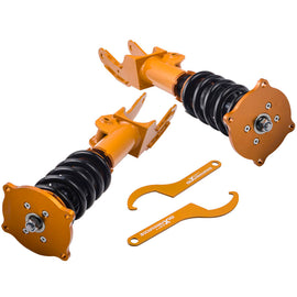 2 stuks voor Suspension Schroefsets geschikt voor Porsche Cayenne 2002-2010 Coil Spring Veerpoten