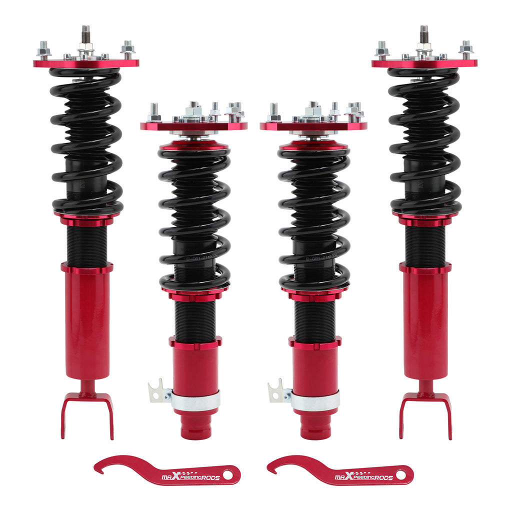 geschikt voor Honda Prelude Adjustable Height Shock Absorber Ophanging kit Schroefsets 1992 - 2001Lowering Kit
