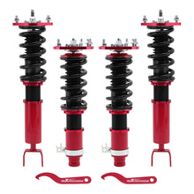 Laad de afbeelding in de galerijviewer, geschikt voor Honda Prelude Adjustable Height Shock Absorber Ophanging kit Schroefsets 1992 - 2001Lowering Kit