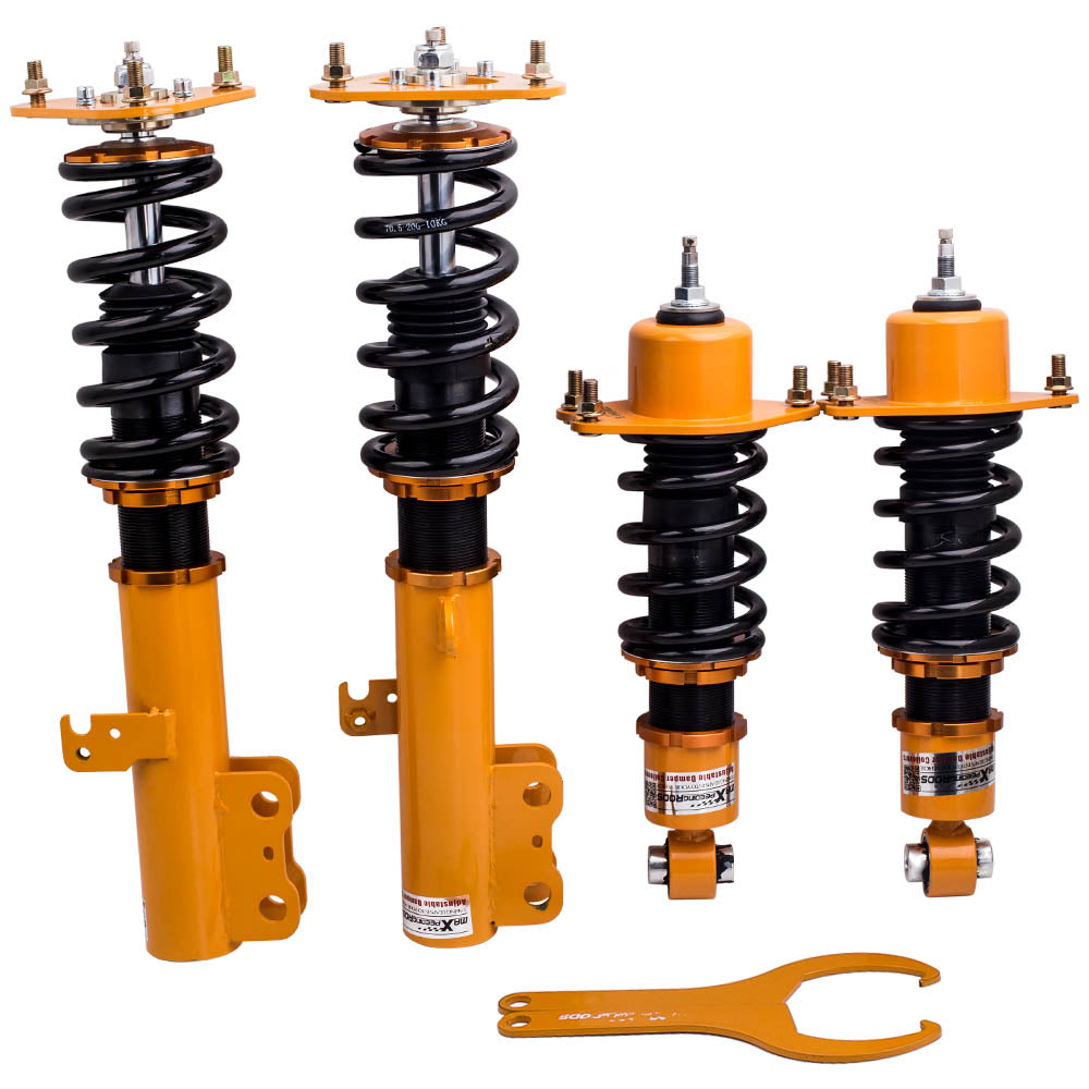 geschikt voor Scion tC 2005-2010 24 Ways Adj. Damper Shock Absorber Lowering Kit