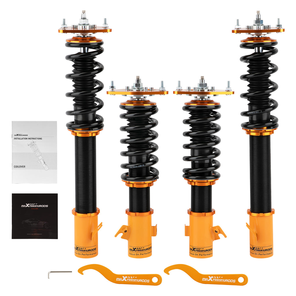 geschikt voor Subaru Impreza GDB GDA 2002 - 2007 Shock Absorbers 24 Ways Damper Schroefsets Lowering Kit