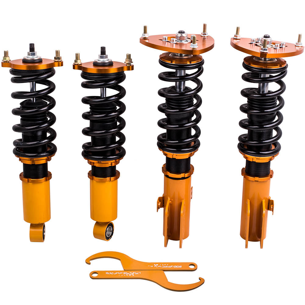 Schroefset geschikt voor Subaru Legacy 05-09 BL BP Adjustable Height Shocks Ophanging Kits Lowering Kit