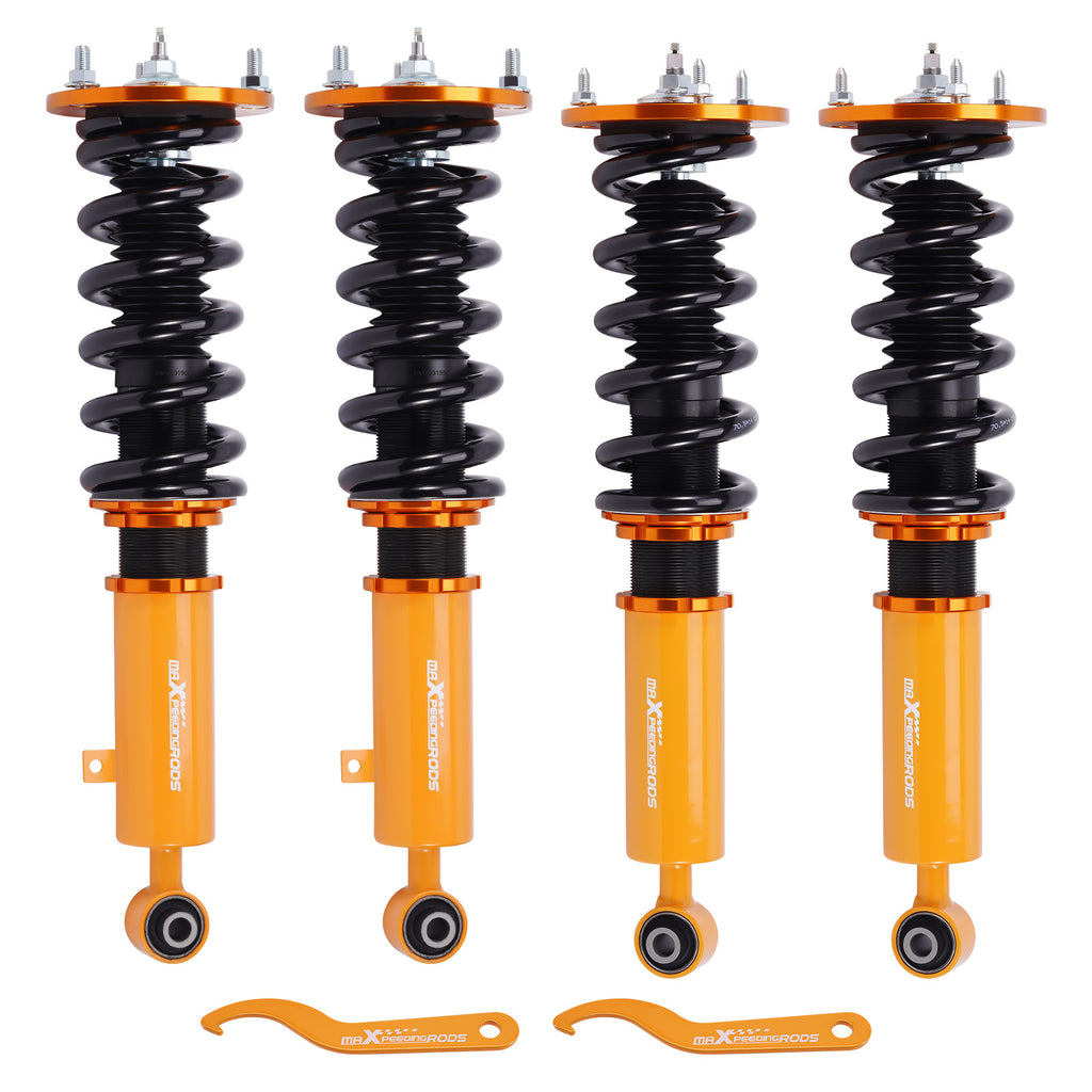 geschikt voor Toyota Supra JZA70 MA70 GA70 86-93 24 Ways Damper Adjustable Schroefset Shock Struts Lowering Kit