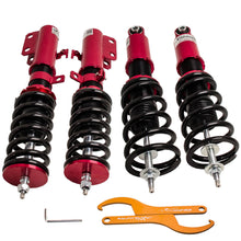 Laad de afbeelding in de galerijviewer, combinés filetés Amortiseeurs reglable damper Hauteur compatible for Toyota Celica 2000-2006kit d'abaissement