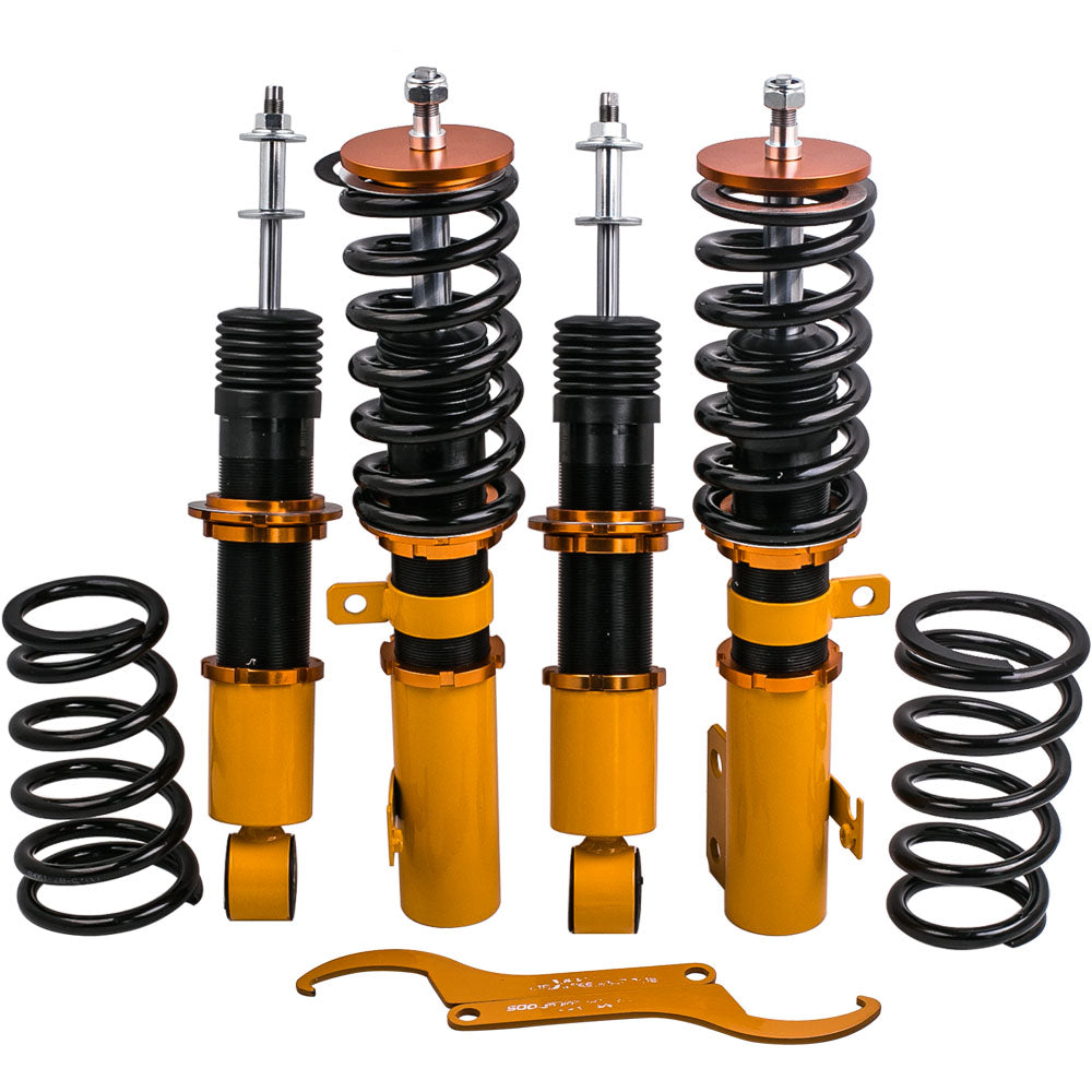 geschikt voor Toyota Corolla Matrix 2003 - 2008 Coil Over Shock Voor en Achter Spring Schroefsets Lowering Kit