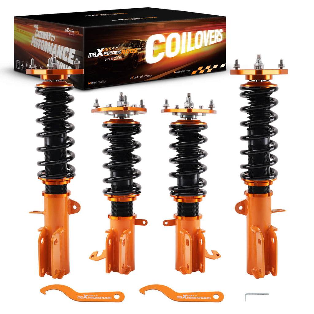 MaXpeedingrods Coilover Kit w/ 24-Way Adj. Damping compatible for Toyota Corolla 1988-2002