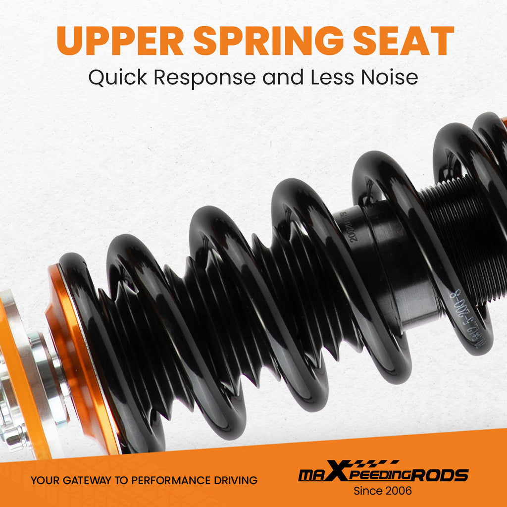 MaXpeedingrods 24 Way Damper Coilovers Struts Kit compatible for Hyundai Veloster 2012-2017