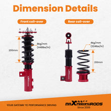 Load image into Gallery viewer, Maxpeedingrods 24 Way Damper Coilover Suspension compatible for Hyundai Veloster 2012-2017