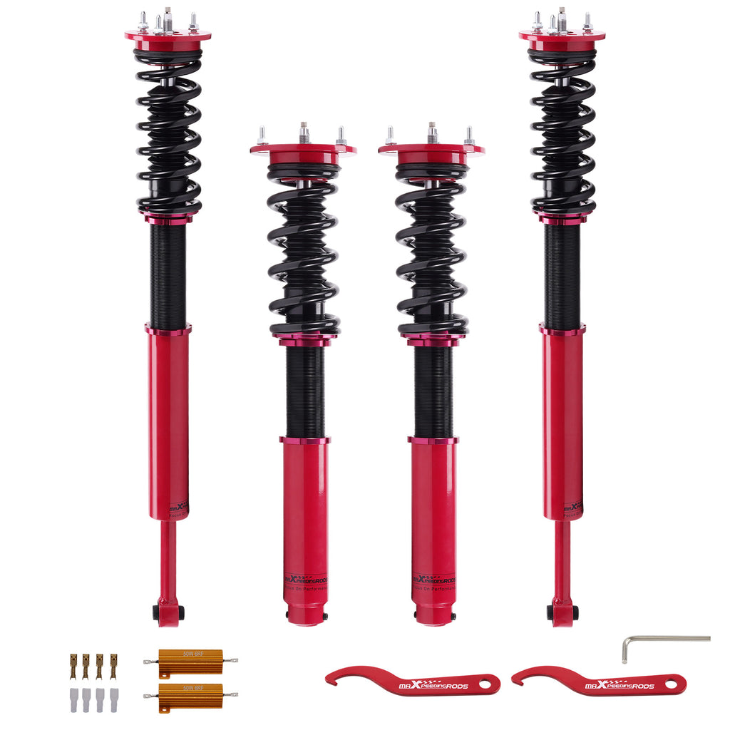 MaXpeedingrods Schroefsets 24 Way Damper Kit geschikt voor MERCEDES S-CLASS W220 S430 S500