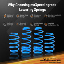 Laad de afbeelding in de galerijviewer, Lowering Springs compatible for Citroën C4 I Picasso compatible for UD Berlingo B9 Front 40mm Rear 20mm
