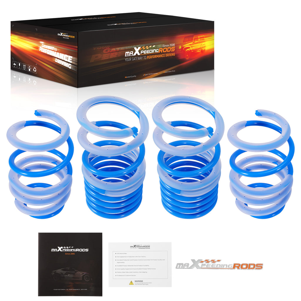 Nieuwe Lowering Springs maXpeedingrods geschikt voor Fiat 500 595 695 2008- SAE9254 Springs