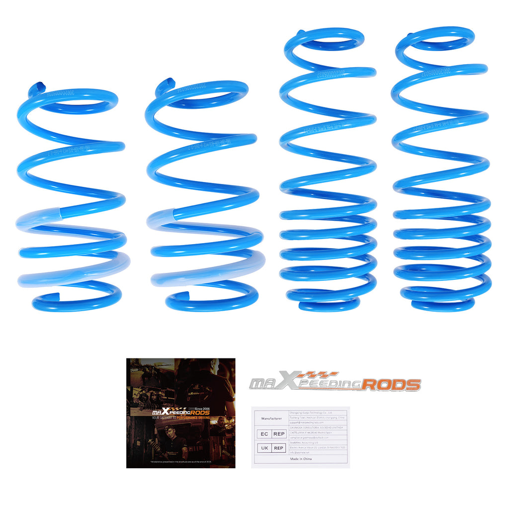 Lowering Springs Kit geschikt voor Ford Fiesta MK8 HJ, HF 1.5 TDCi 1.1 Ti-VCT 1.0