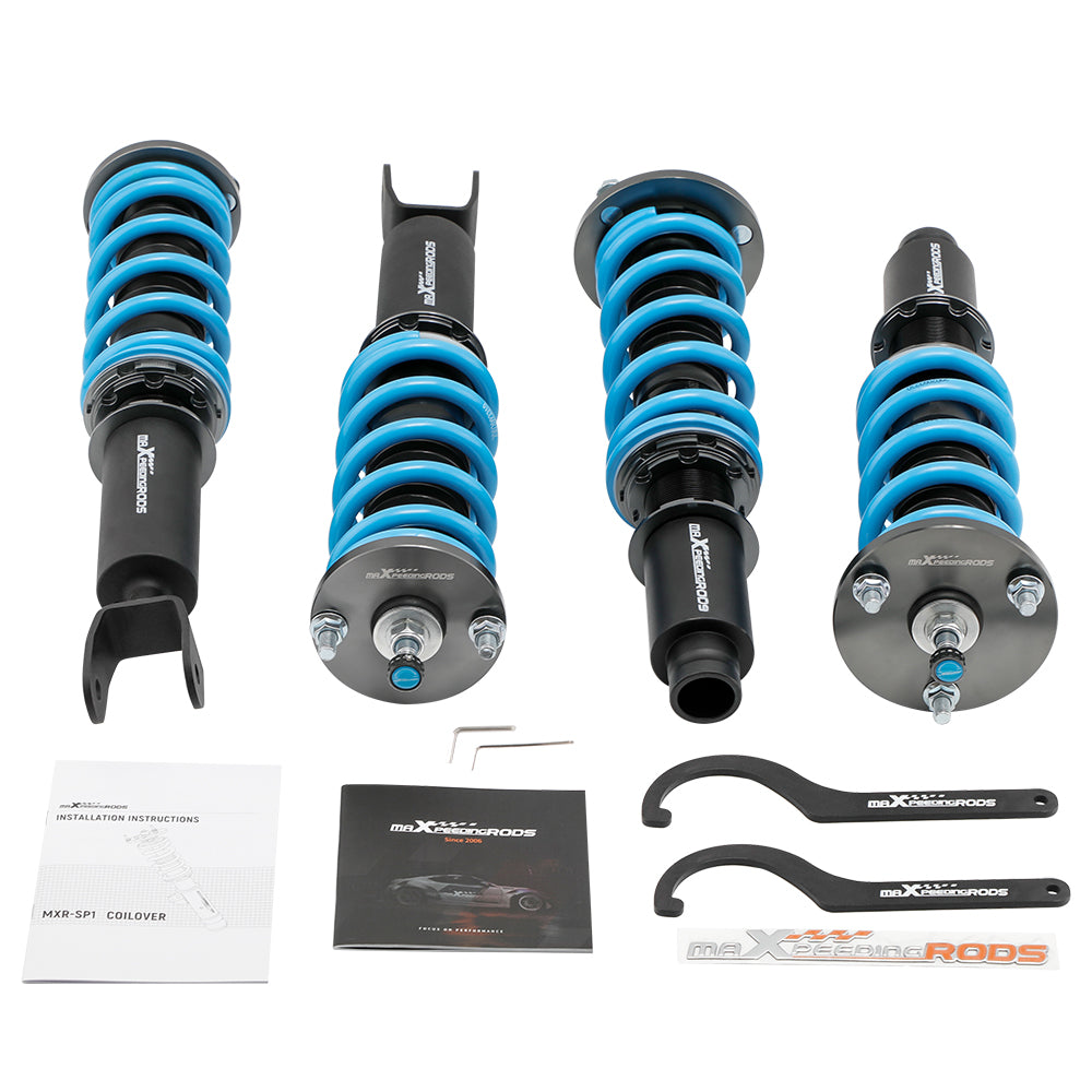 24 Level Adjustable Schroefsets Ophanging geschikt voor Honda Accord 08-12 /geschikt voor Acura TSX 09-14 Lowering Kit