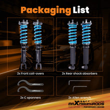 Laad de afbeelding in de galerijviewer, 24 Level Adjustable Coilover Suspension Kit compatible for BMW 5 Series F10 528i 535i 09-16
