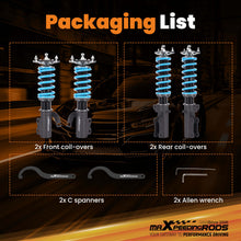 Laad de afbeelding in de galerijviewer, MaXpeedingrods 24 Way Adjustable Coilovers Struts compatible for Toyota Celica compatible for FWD 94-99