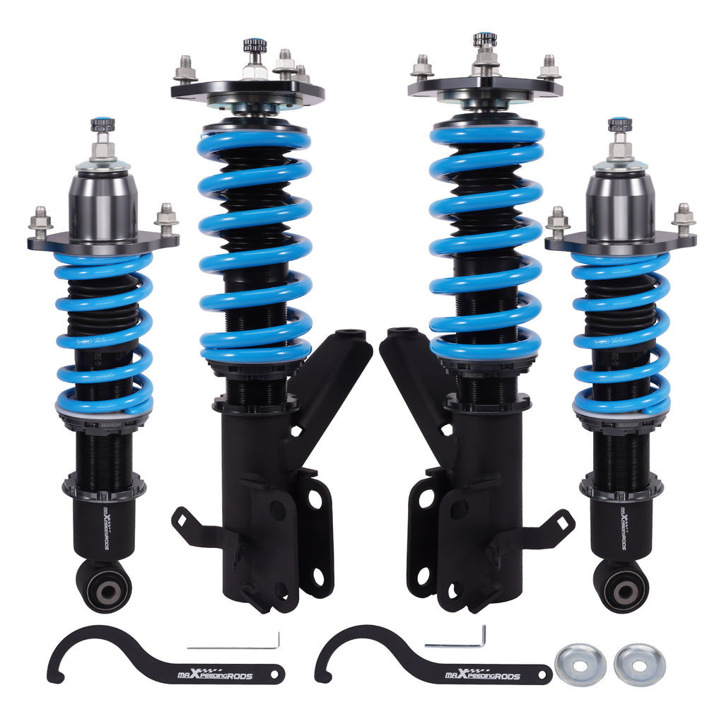MaXpeedingrods 24 STEP DAMPER Schroefsets geschikt voor Honda Civic EM2 01-05 LOWERING KIT