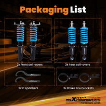 Load image into Gallery viewer, MaXpeedingrods Racing Coilover Kit 24 Way Adjustable compatible for MINI Cooper S R53 02-06