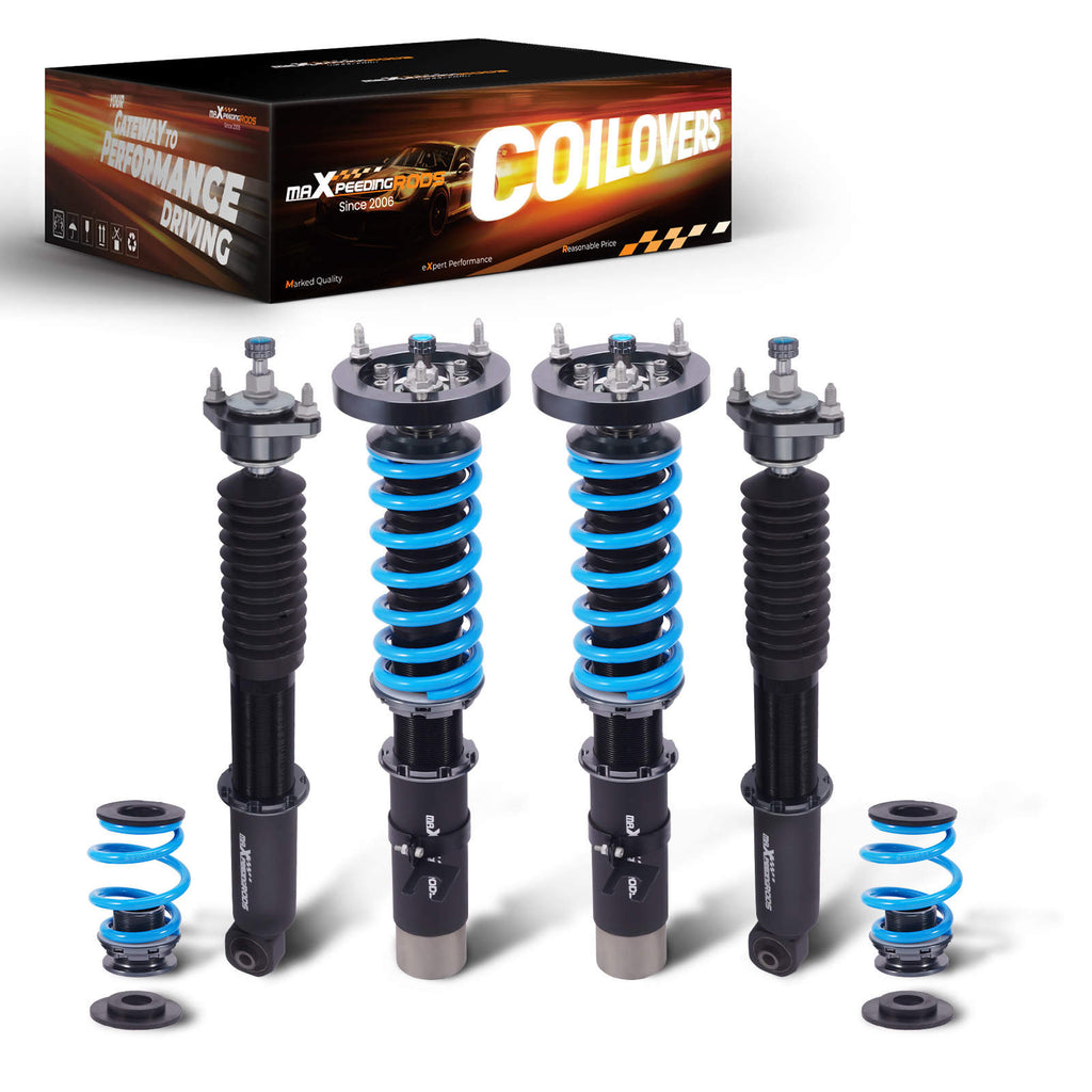 MaXpeedingrods T6 Coilover Suspension Lowering Kit compatible for BMW E30 318 325 RWD 82-91