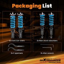 Laad de afbeelding in de galerijviewer, Coilover 24 Way Damper Kit compatible for BMW E60 525i,528i,530i,535i,545i,550i 2004-2010