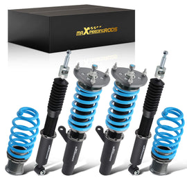 Suspension Coilovers Lowering Kit w/ 24-Way Damping compatible for VW Golf R GTI MK7 15-20