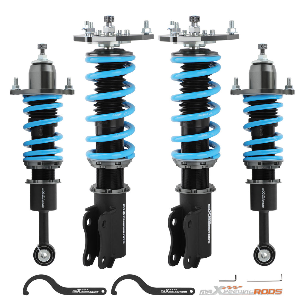 24 Level Damper Schroefsets Lowering Kit geschikt voor Mitsubishi Lancer CS6A CS7A geschikt voor FWD 02-06