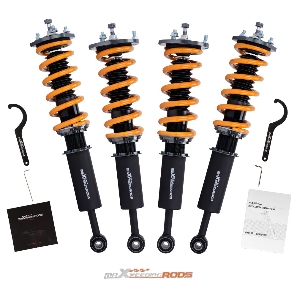 24 Wege Tieferlegung Gewindefahrwerk compatible for Lexus IS250 IS350 06-13 GS300 GS350 RWD