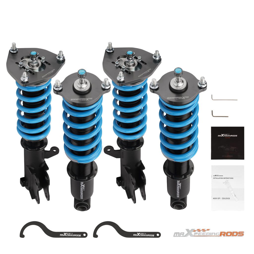 MaXpeedingrods 24-WAY Schroefset Lowering Kits geschikt voor Mitsubishi Eclipse 2000-2005