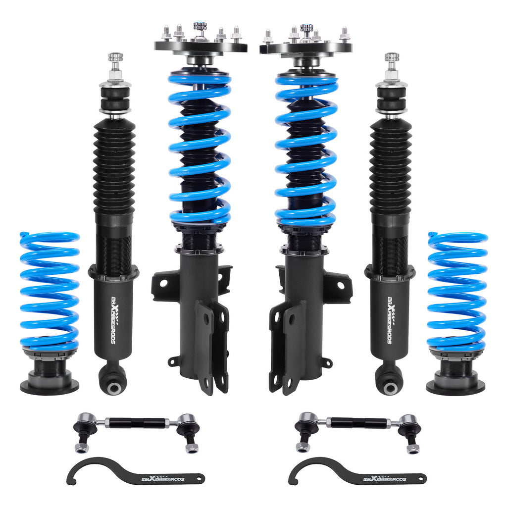 Schroefset Lowering geschikt voor Ford Mustang 2005 - 2014 Height adjustable Springs Lowering Kit