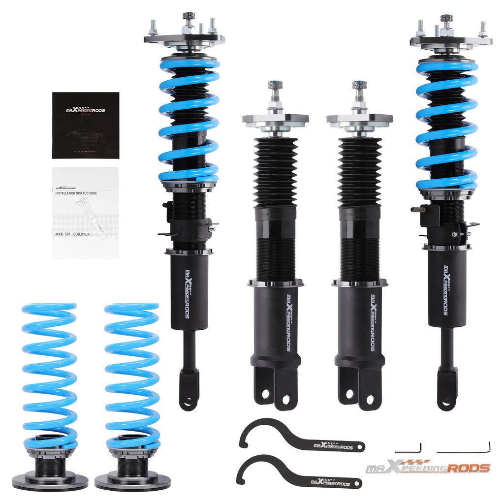 Adjustable Damper T6 Advanced Series Schroefsets Ophanging geschikt voor Nissan 350Z Z33 Coupe Roadster 03-08 Lowering Kit