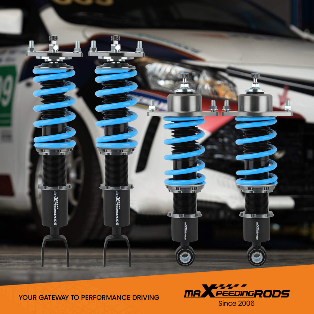 Maxpeedingrods COT6 Coilovers Lowering Suspension compatible for Mazda RX8 RX-8 SE3P 04-11