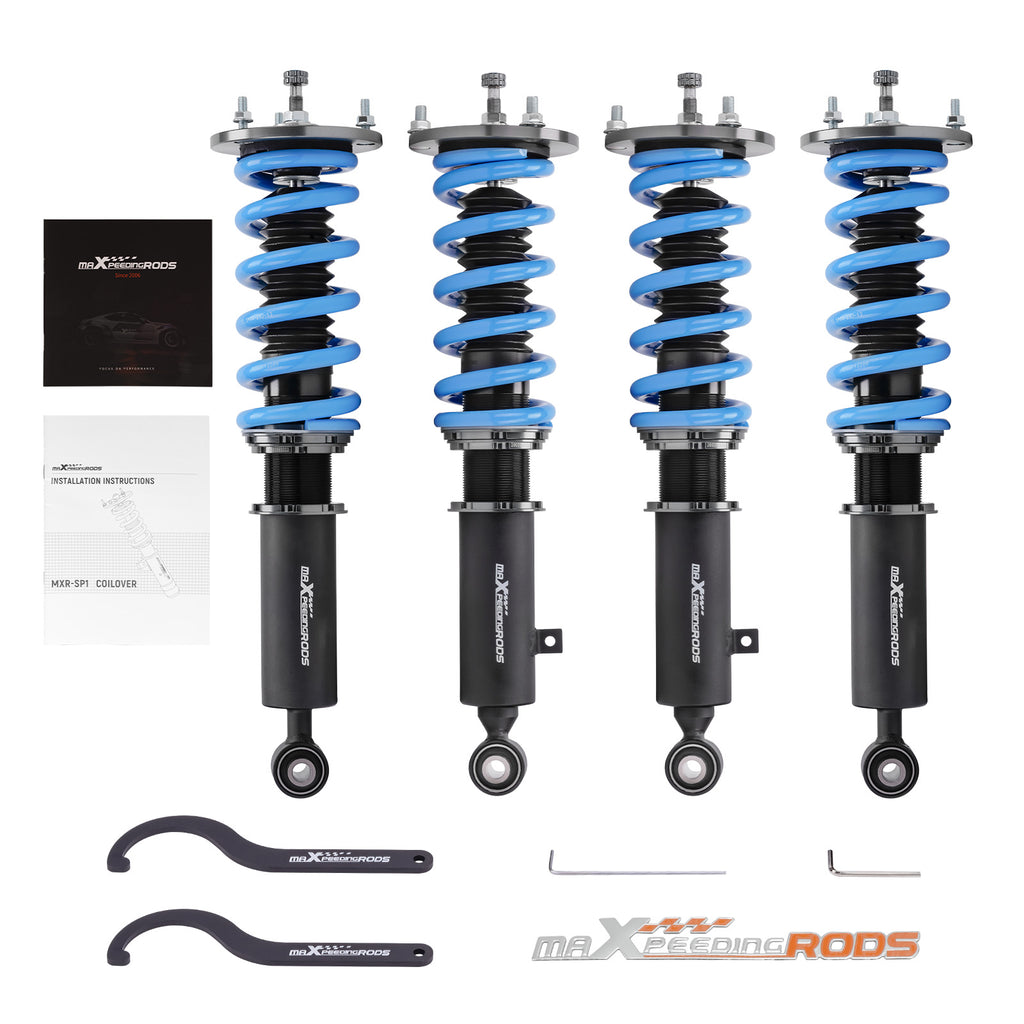 24 Wege Adj. Dämpfer Gewindefahrwerke compatible for Toyota Supra MA70 GA70 JZA70 1990–1993