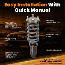 Laad de afbeelding in de galerijviewer, Maxpeedingrods NEW COT7 Coilovers Shocks compatible for Honda Civic 92-00 Integra 94-01