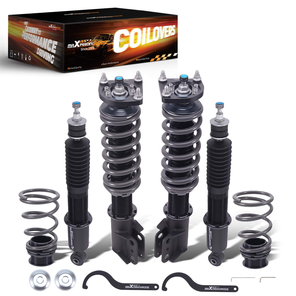 Maxpeedingrods COT7 Coilovers Suspension Damper Kit compatible for Ford Mustang 94-04