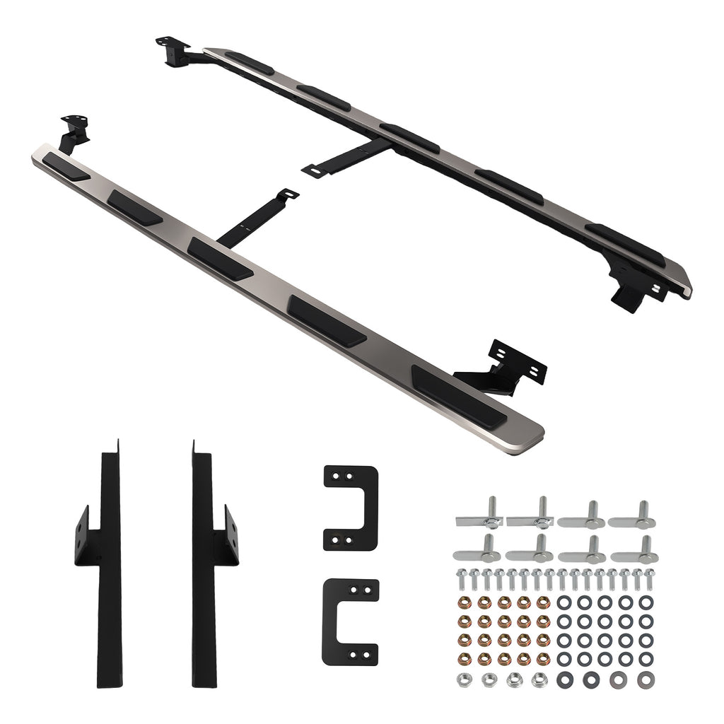 Side Steps Set Aluminium geschikt voor Audi Q7 15-23 4M 4MB Running Board Protection Kit