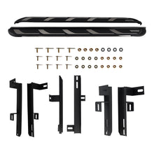 Laad de afbeelding in de galerijviewer, Aluminium Side Steps Nerf Bars geschikt voor AUDI Q5 S LINE 80A 2018+ Black Running Boards