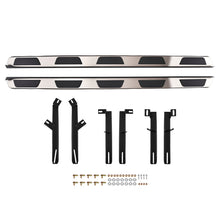 Laad de afbeelding in de galerijviewer, Black Side Steps Nerf Bars geschikt voor AUDI Q7 4L 2006-15 Running Boards Stainless Steel