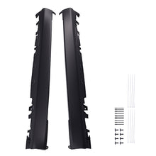 Laad de afbeelding in de galerijviewer, Nerf Bars Side Steps Running Board geschikt voor BMW X5 F15 F85 14-2018 Black Aluminum Set