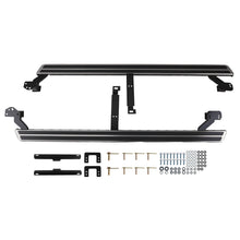 Laad de afbeelding in de galerijviewer, Running Board Side Steps Pair geschikt voor Audi Q7 2016-2023 4M Aluminum Protection Black