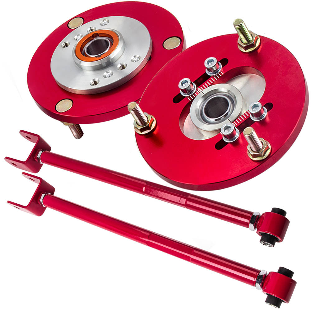 2xRear Camber Control Arms + 2x Camber Plates geschikt voor BMW E36 1992-1998