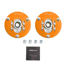 Laad de afbeelding in de galerijviewer, 1998 - 2005 geschikt voor BMW E46 320 323 325 328 M3 Voor Schroefset Top Mount Adjustable Camber Plates