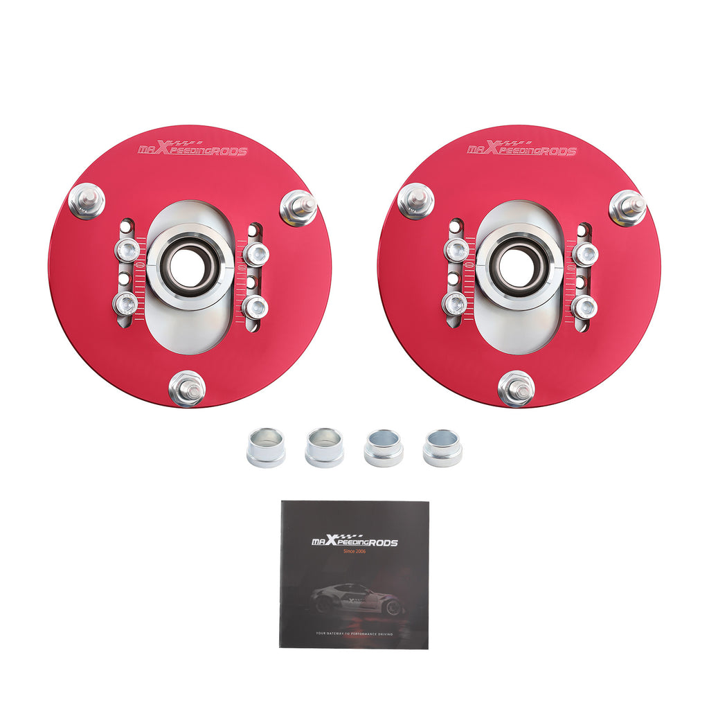 geschikt voor BMW E46 318 325i 325is M3 Schroefset Kit Camber Plates Pillow Adjustable Great