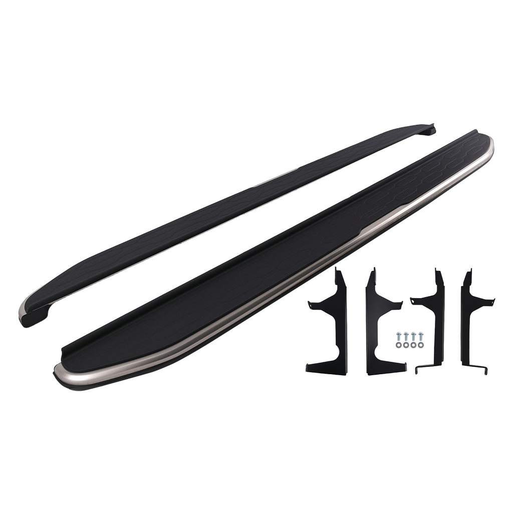 Nerf Bars Side Steps Set geschikt voor Range Rover Evoque L551 2018+ Running Board Black