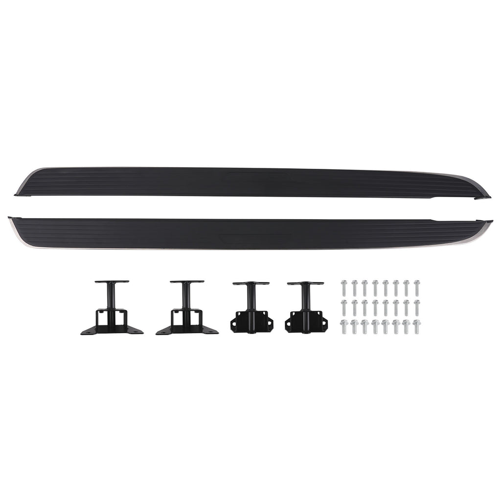 Aluminum Running Boards geschikt voor Range Rover Velar F Pace 2017+ Black Side Steps Pair